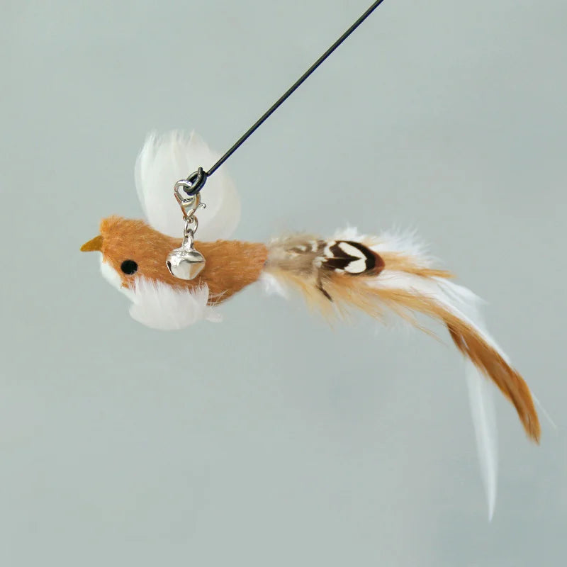 Handfree Bird/Feather Cat Wand