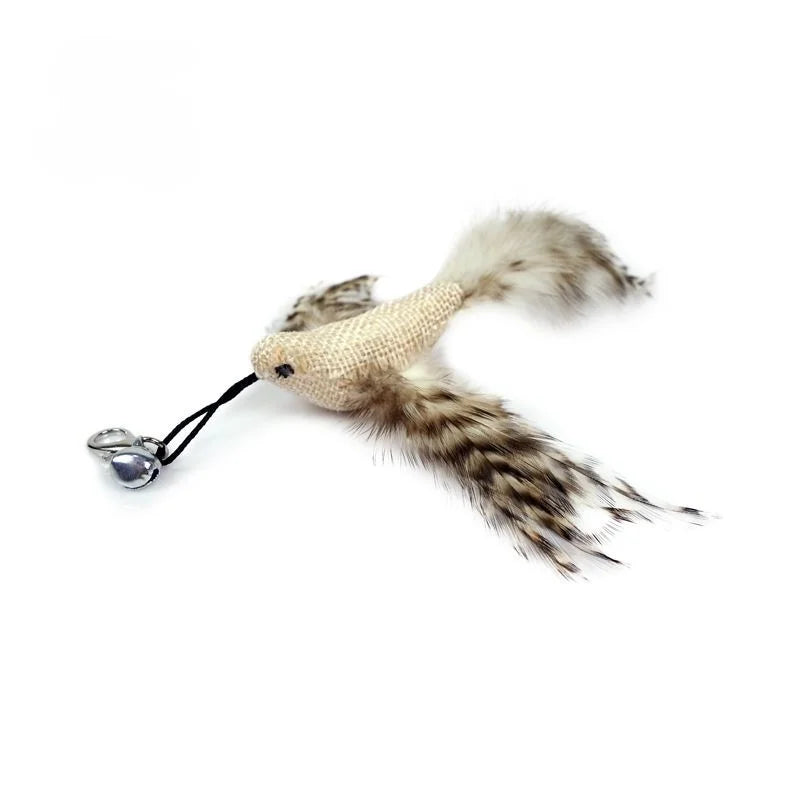 Handfree Bird/Feather Cat Wand