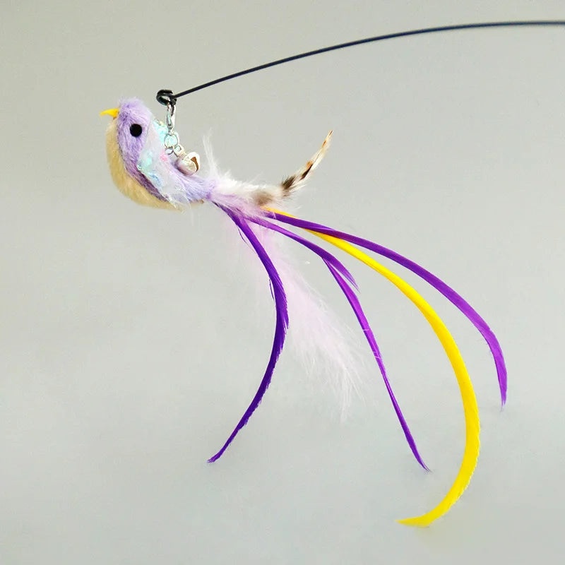 Handfree Bird/Feather Cat Wand