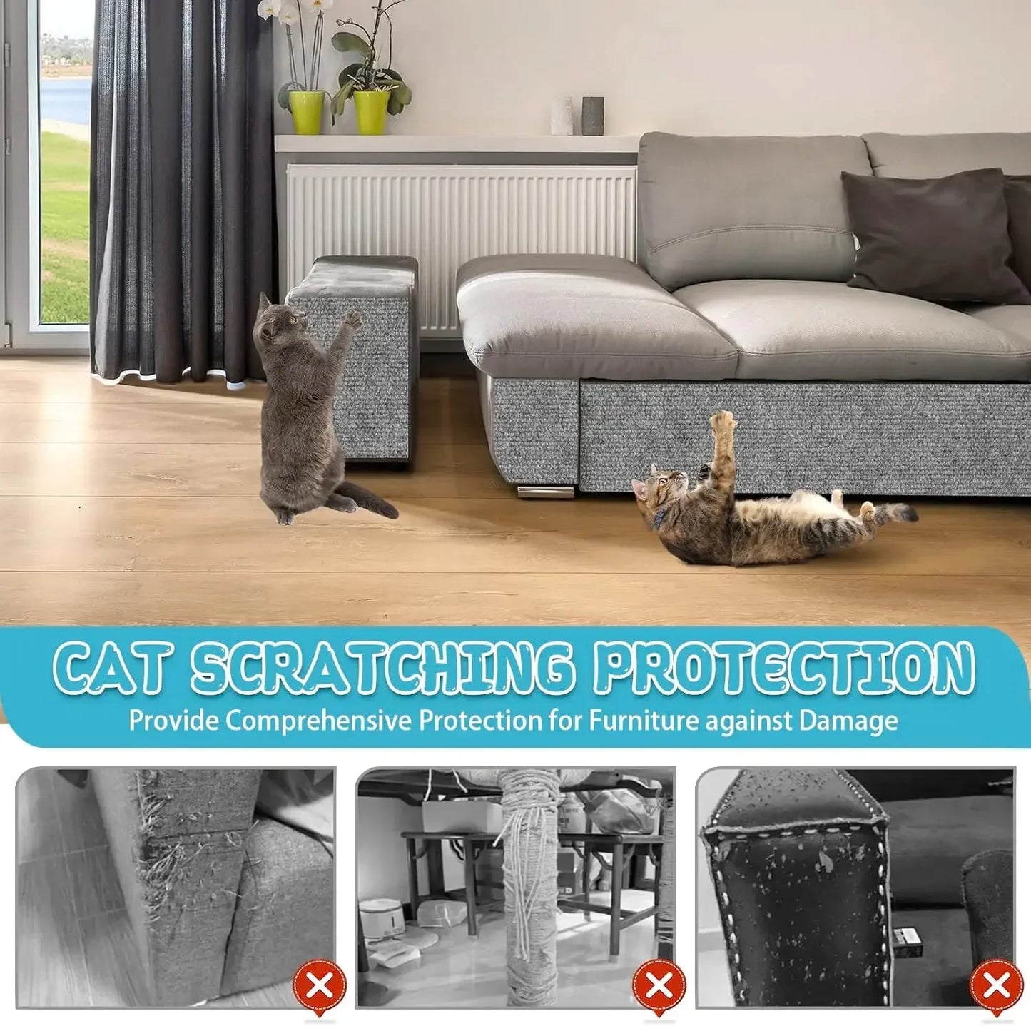 ScratchShield™ Cat Scratching Mat