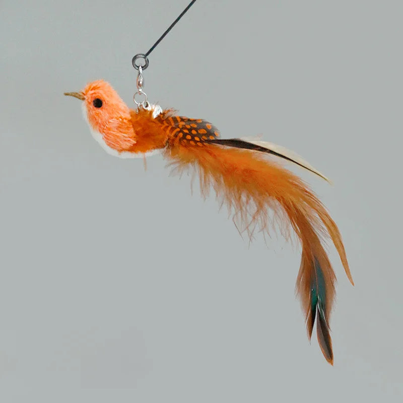 Handfree Bird/Feather Cat Wand